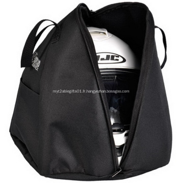 Sacs pour casques personnalisés promotionnels w / poche frontale